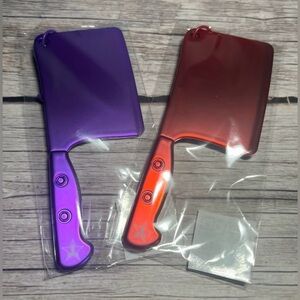 JEFFREE STAR βοΈ MINI MIRROR TRAVEL SIZE IN RED CHROME FINISH. LIMITED EDITION